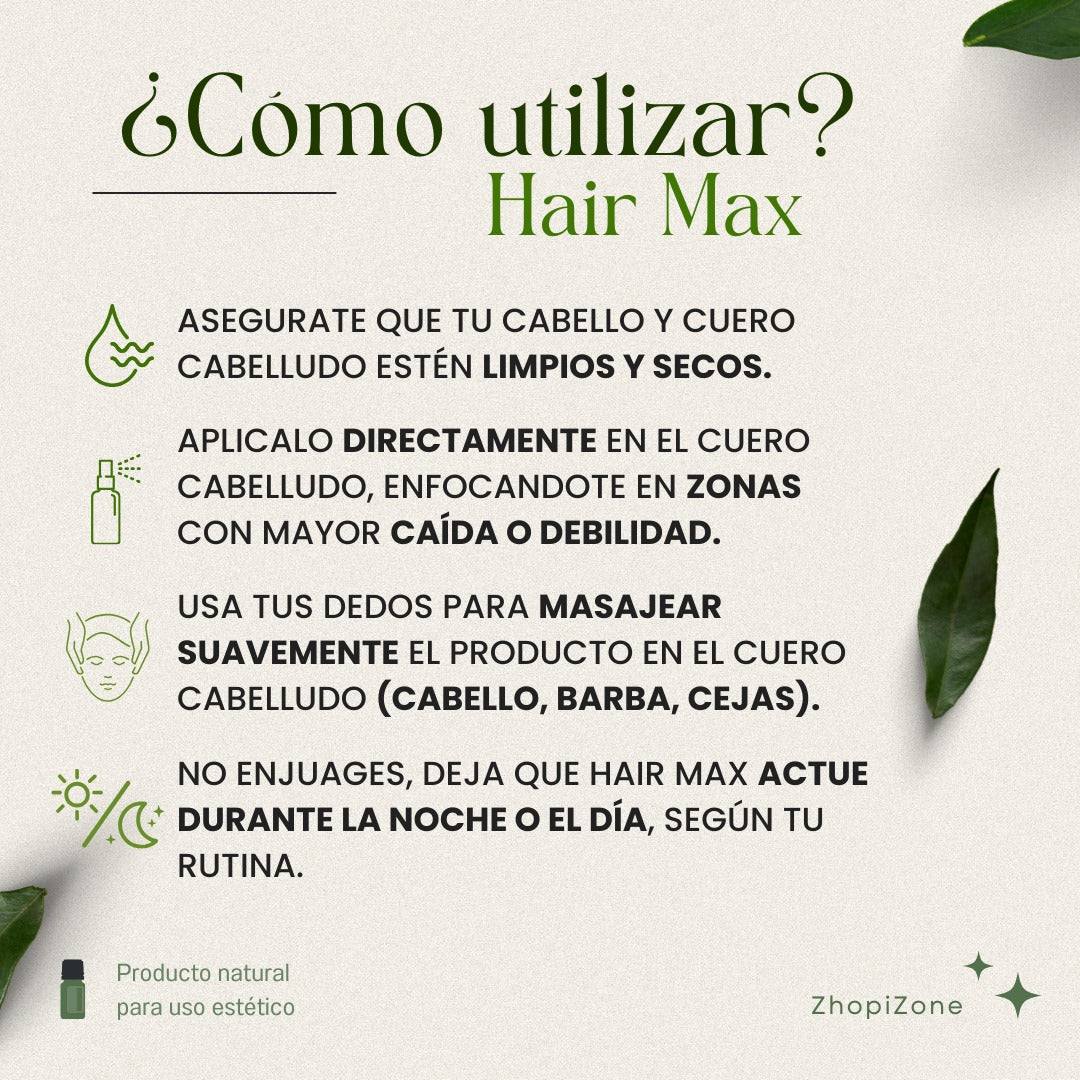 Tratamiento Capilar para la Caída del Pelo - Hair Max®